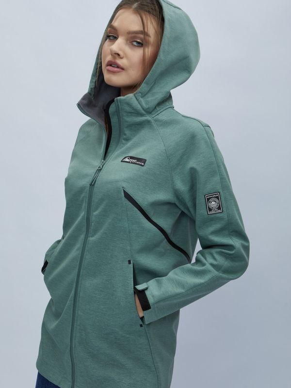 Women's windbreaker MTFORCE spring green 22213Z